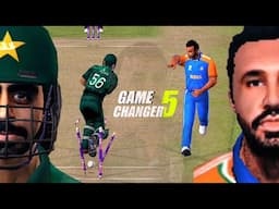 Best mod ? Real Cricket XX Game Changer 5, Champions Trophy 2025 India vs Pakistan at Mohali Stadium