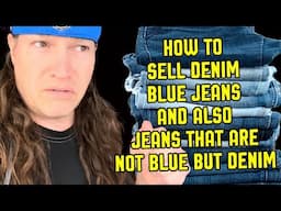 The Vague Reseller: Your Complete Guide to Selling Blue Jeans that Are Denim and Pants Not Denim but