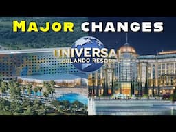 New Universal Orlando Hotel Changes Coming in 2025!!