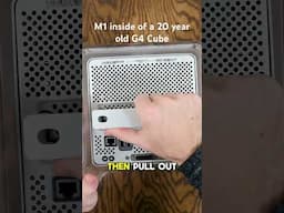 Putting an M1 inside a 20 year old G4 Cube