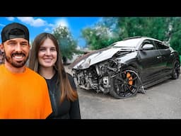 COMPRÉ UN LAMBORGHINI URUS DESTRUIDO PARA MI NOVIA