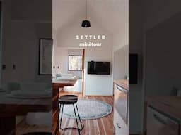 Mini tour with the Settler #tinyhouse #dreamhome #australia #home #offgrid #airbnb #tinyhome #tour