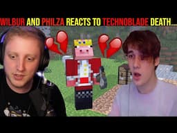 WilburSoot and Philza REACTS to Technoblade DEATH...(emotional) Technoblade❤️