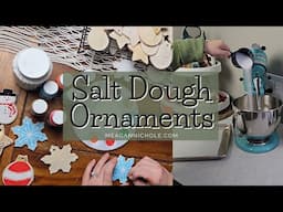 SALT DOUGH ORNAMENTS | The Perfect Christmas Craft for Christmas Break | Meagan Nichole DIY