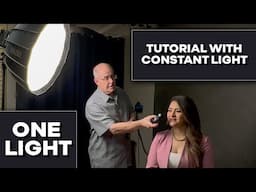 Mastering One-light Techniques With Continuous Lighting: A Step-by-step Tutorial