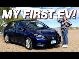 I've Never Driven An EV Before....Here's What I Think After My First Two Weeks With a Nissan Leaf!