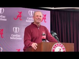 Alabama Coach Kalen DeBoer Press Conference | Auburn Week