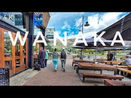 Wanaka Spring Walk Nov 2024 | Town Centre | Wanaka Tree | Hook Wanaka | New Zealand Walking Tour 4K