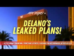 Venetian Layoffs, A's Stadium Financing Plan, Caesars Palace Removal & Leaked Delano Transition Info