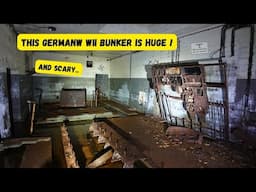 Hitler`s massive gun bunker.EXTREMELY creepy underground bunker !