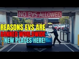 Banned EVs: The Shocking Reasons Some Places Are Saying 'No' to Electric Cars! Fire Incidents Rises