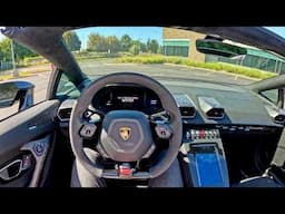 2021 Lamborghini Huracán EVO Spyder - POV Driving Impressions