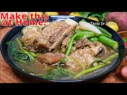 Beef ribs | Masarap na Sabaw sa Tag ulan❗ I will Show you How to Cook Beef Tadyang.