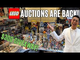 $300 FREE LEGO GIVEAWAY: LIVE Auctions are BACK!