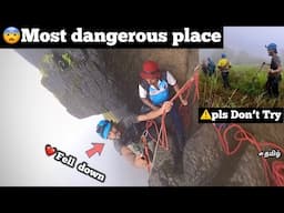 💀😨Pls don’t Try💔Most dangerous place ever😱 deadliest ride unfortunately I fell down | Episode - 11 |