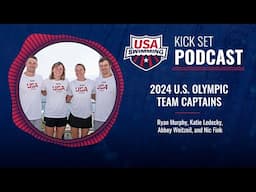 Ryan Murphy, Katie Ledecky, Abbey Weitzeil, & Nic Fink Discuss the Paris Olympics | Kick Set Podcast