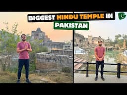 Biggest HINDU TEMPLE in Pakistan 🇵🇰