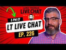 Luke Thomas LIVE | Belal is OUT, Pereira in? | Topuria vs Makhachev | Live Chat, ep. 226