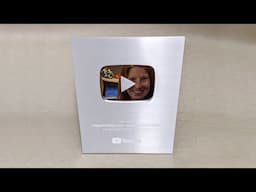 Unboxing My Actual Silver Play Button