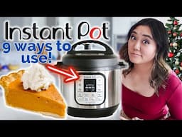 9 Instant Pot Hacks during the Holidays!