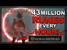 Elden Ring - *NEW* BEST ELDEN RING RUNE FARM! 50 MILLION RUNES EVERY HOUR!  RUNE FARMS! (Elden Ring)