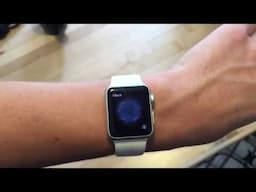 Apple Watch 38MM White Unboxing And Quick Look