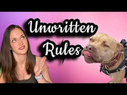 5 UNWRITTEN Rules for Service Dog Handlers