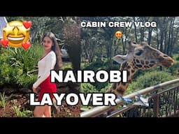 Nairobi Layover 🛫 l New International Layover l Nairobi Layover Cabin Crew Vlog l Priyal Sharma