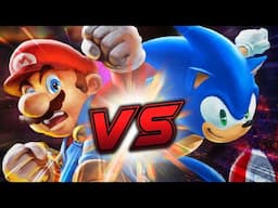 Who wins? MARIO vs SONIC in an Animated Death Battle!