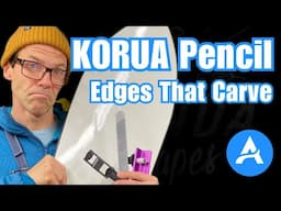 Korua Pencil // Do I need to sharpen the edges on my new board?