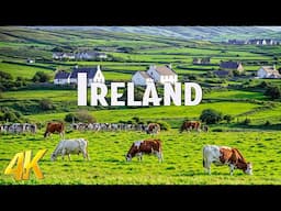 FLYING OVER IRELAND (4K UHD) - Majestic Landscapes with Epic Music