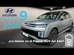 Hyundai IONIQ 9 2025, SUV 100eléctrico con más de 300 millas de rango