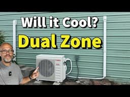 Turbro 27k BTU Dual Zone Mini Spilt - Will it Cool this Metal Building?