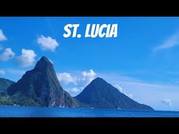 St. Lucia Caribbean Island || Best of St. Lucia Excursion || land and sea ||