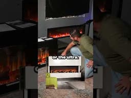 The Dimplex Ultra electric fireplace!! #fireplace #electricfireplace #shorts