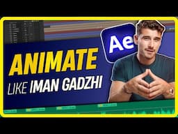 3 PRO (and VIRAL) EFFECTS to Animate like Iman Gadzhi | After Effects Hindi Tutorial (2024)