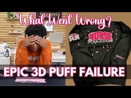 3D Puff Sweatshirt EPIC FAIL! | I'm Never Using This Puff HTV AGAIN!