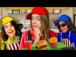 3 MULHERES e 1 FAST FOOD