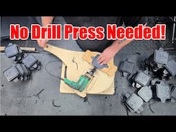 DIY -High Speed Drilling Machine | So Easy Even Humanoid Robot Could Use it