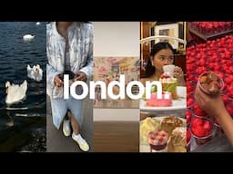 summer in london | markets, afternoon tea, eras tour, & eating gooood