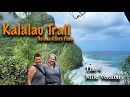 Hiking Ha'ena State Park on the North Shore of Kauai - Day 3 Family Vlog