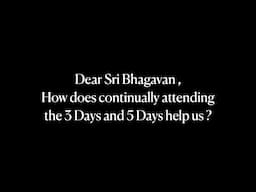 Importance of attending 3 days and 5 days