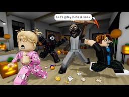 HALLOWEEN AT GREAT GRANNY'S IN OHIO 🎃 Roblox Brookhaven 🏡 RP - Funny Moments