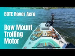 BOTE Rover Aero Bow Mount Trolling Motor Adapter | Motor Guide Xi3 Kayak | (No Longer for Sale)