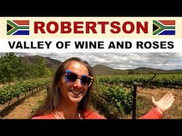 A tour of ROBERTSON, South Africa - History, Wine Farms & Activities!