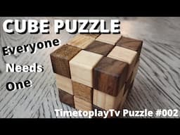 Cube Puzzle " IT'S FUN " (Puzzle #002)