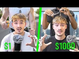 $1 Barbershop Haircut VS $1000 Barbershop Haircut [ASMR]