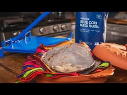 BLUE CORN TORTILLAS: Delicious, Healthy, & Easy with Masienda Heirloom Blue Corn Masa Harina