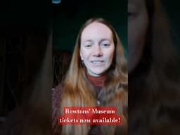 INVESTIGATE THE PARANORMAL WITH ME! | Rowtons' Museum Tickets Now Available For Online Booking