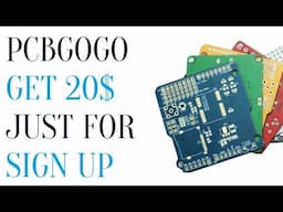 PCBgogo - Get 20$ just for registration